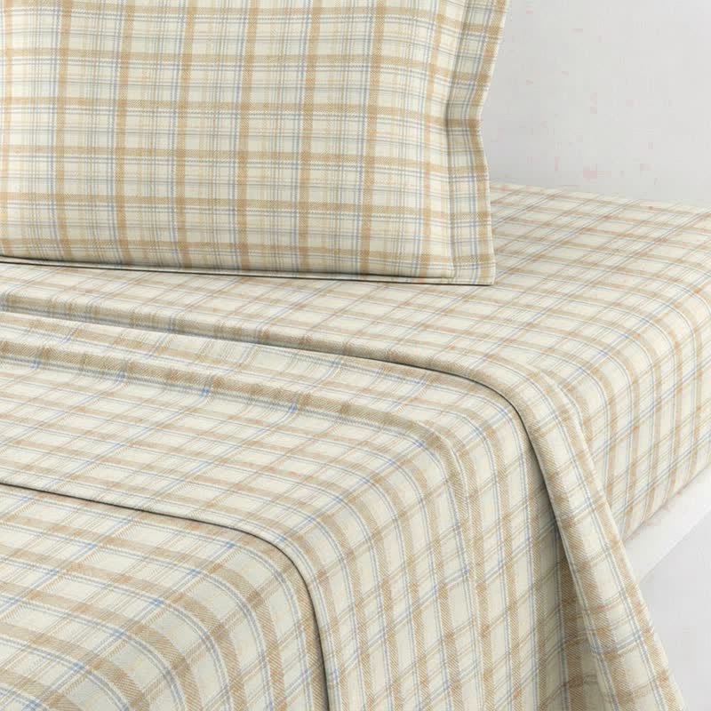 Thick Thin Plaid Dorm Bedding Set - image 5