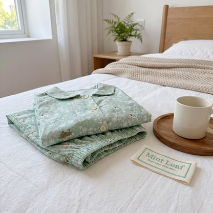 All-Over Dog Print Double Gauze Loungewear Set - image 4