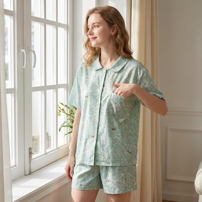 All-Over Dog Print Double Gauze Loungewear Set - image 3