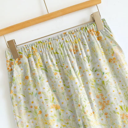 Ditsy Floral Tie Strap Cami Loungewear Set - image 9
