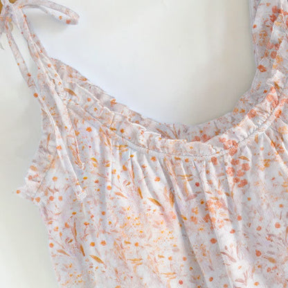 Ditsy Floral Tie Strap Cami Loungewear Set - image 3