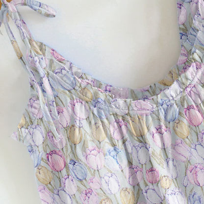 Tulip Tie Strap Cami Lounge Set - image 6