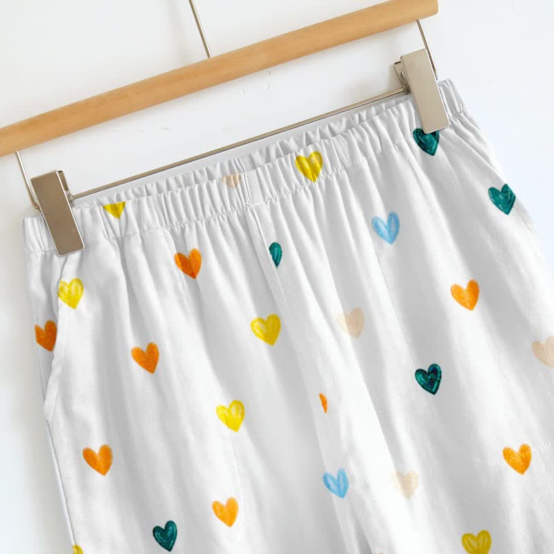 Sweetheart Print Spaghetti Strap Loungewear - image 4