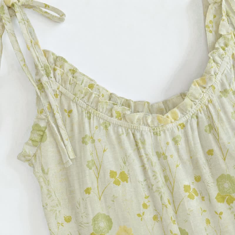 Ditsy Floral Spaghetti Strap Loungewear - image 6