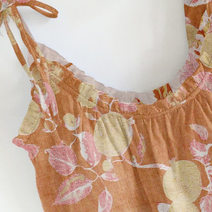 Blush Floral Spaghetti Strap Loungewear - image 5