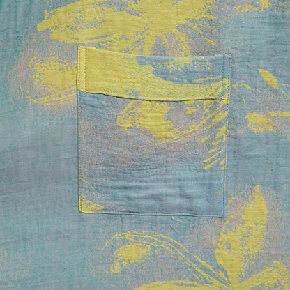 Bohemian Floral Cotton Double Gauze Kimono Robe - image 5