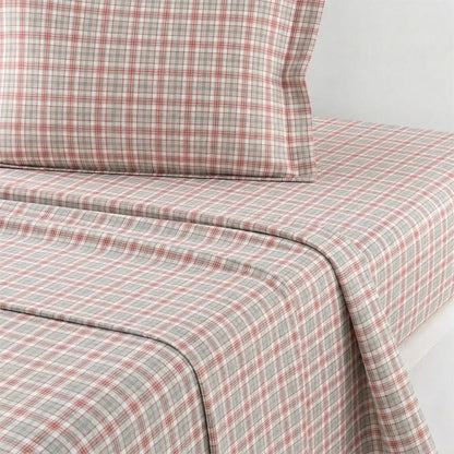 Pink Plaid Twin XL Dorm Bedding Set - image 4
