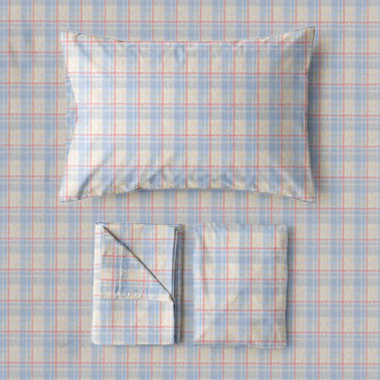 Pastel Gingham Twin XL Bedding Set - image 5