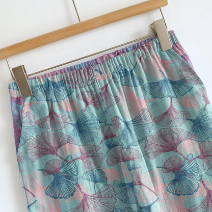 Dreamy Ginkgo Leaf Cami Loungewear Set - image 8