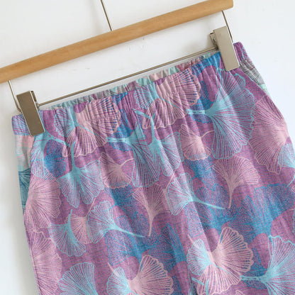 Dreamy Ginkgo Leaf Cami Loungewear Set - image 3