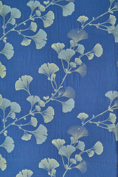 Vintage Ginkgo Leaf Cotton Bedding Set - image 6