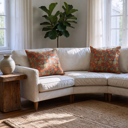 Vintage Floral Cotton Gauze Pillow - image 6