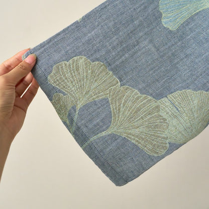 Ginkgo Leaf Organic Cotton Kimono Loungewear - image 3
