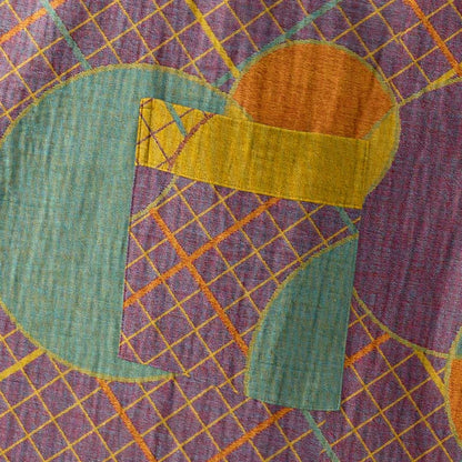 Retro Geometric Circle Cotton Robe - image 5
