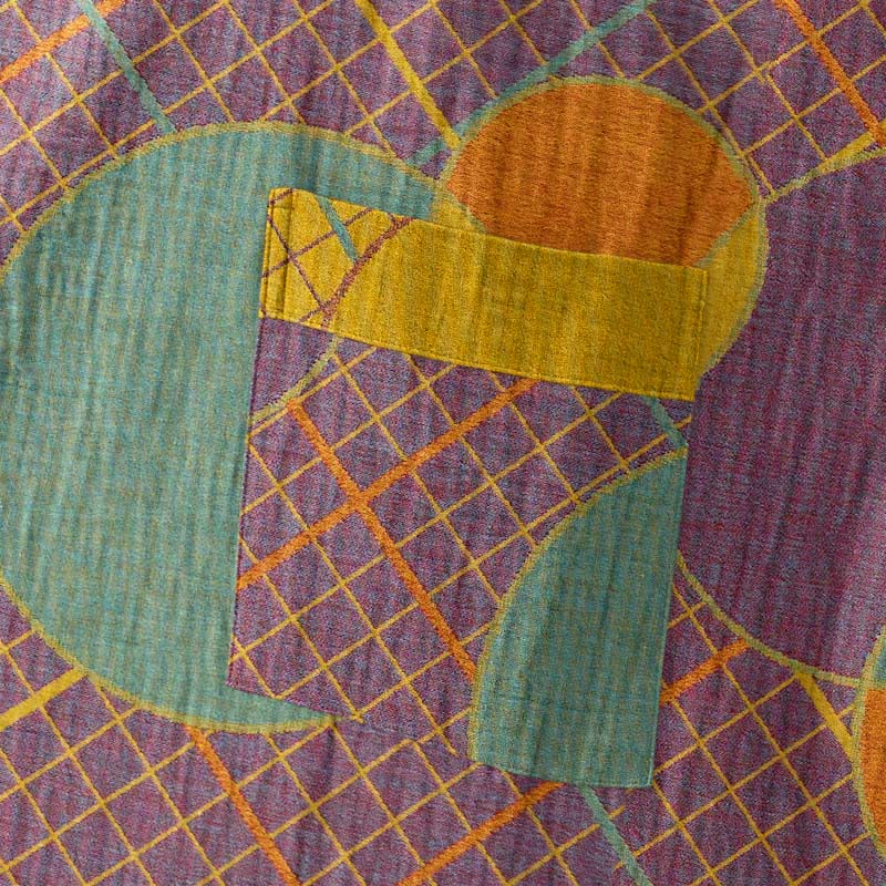 Retro Geometric Circle Cotton Robe - image 5