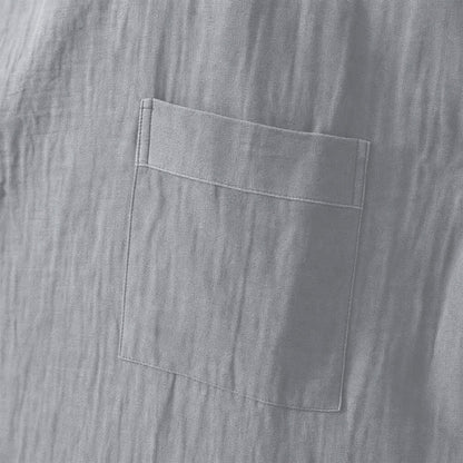 Retro Geometric Border Cotton Lounge Robe - image 11
