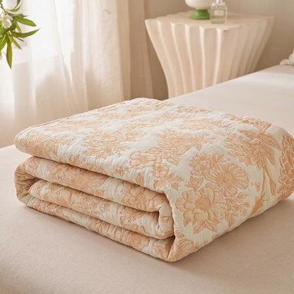 Ownkoti Minimal Bloom Cotton Coverlet Quilt - image 3