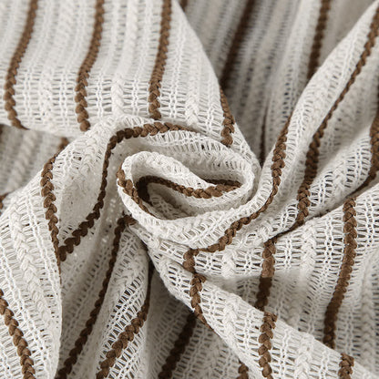 Effortless Stripe Cotton Wrap Resort Loungewear Set - image 7