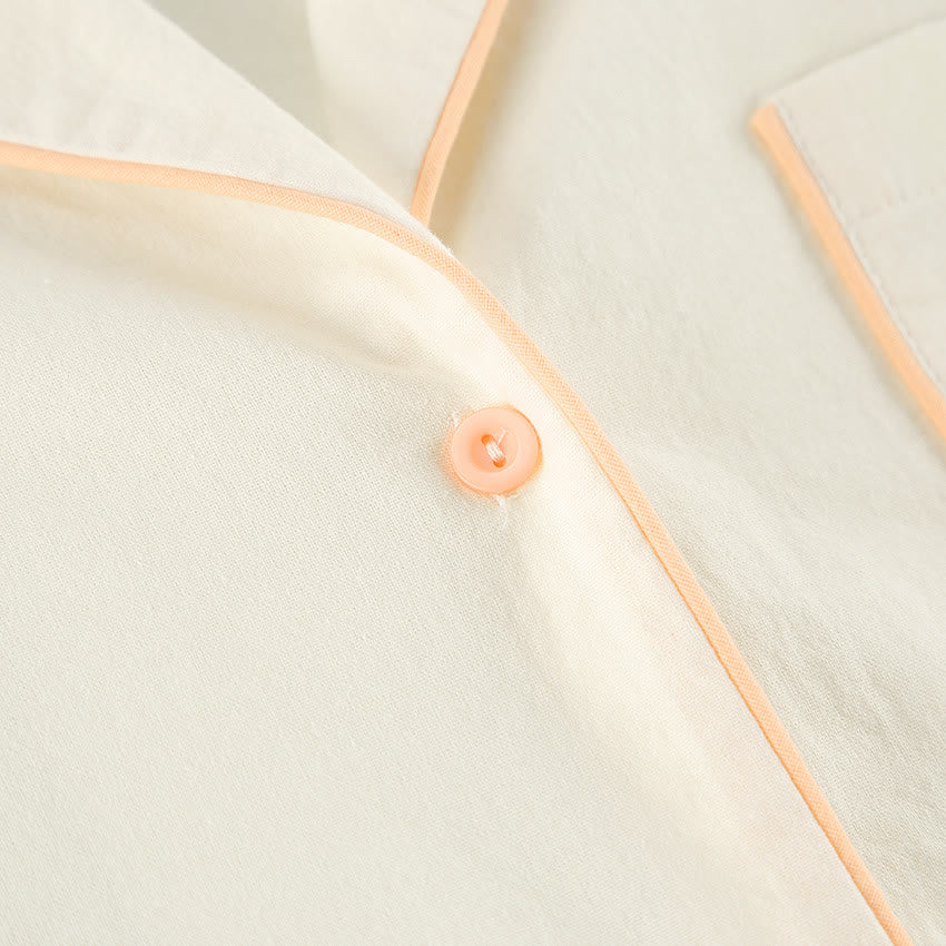 Minimal Cotton Pocketed Long Sleeve Pajama Set - image 6