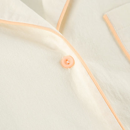 Minimal Cotton Pocketed Long Sleeve Pajama Set - image 6