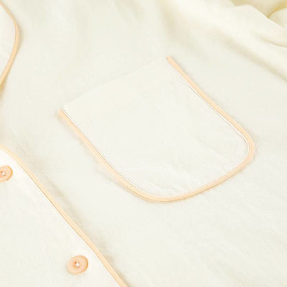Chic Ruffle Hem Cotton Loungewear Set - image 4