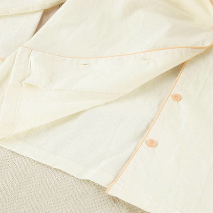 Chic Ruffle Hem Cotton Loungewear Set - image 6