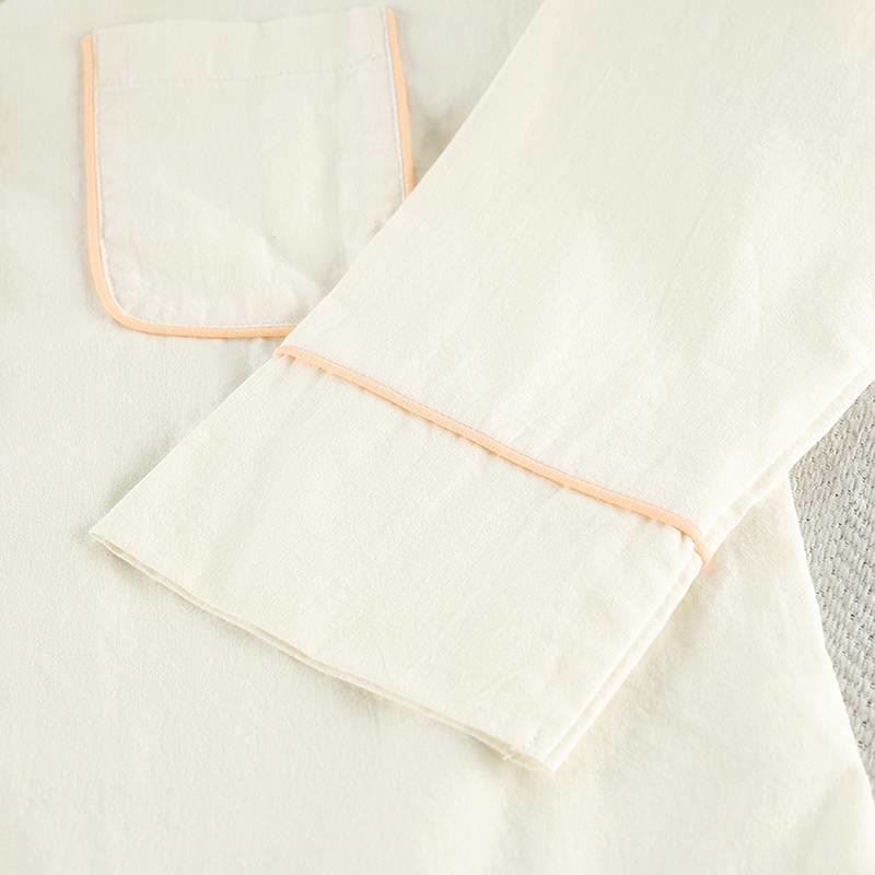 Minimal Cotton Pocketed Long Sleeve Pajama Set - image 7
