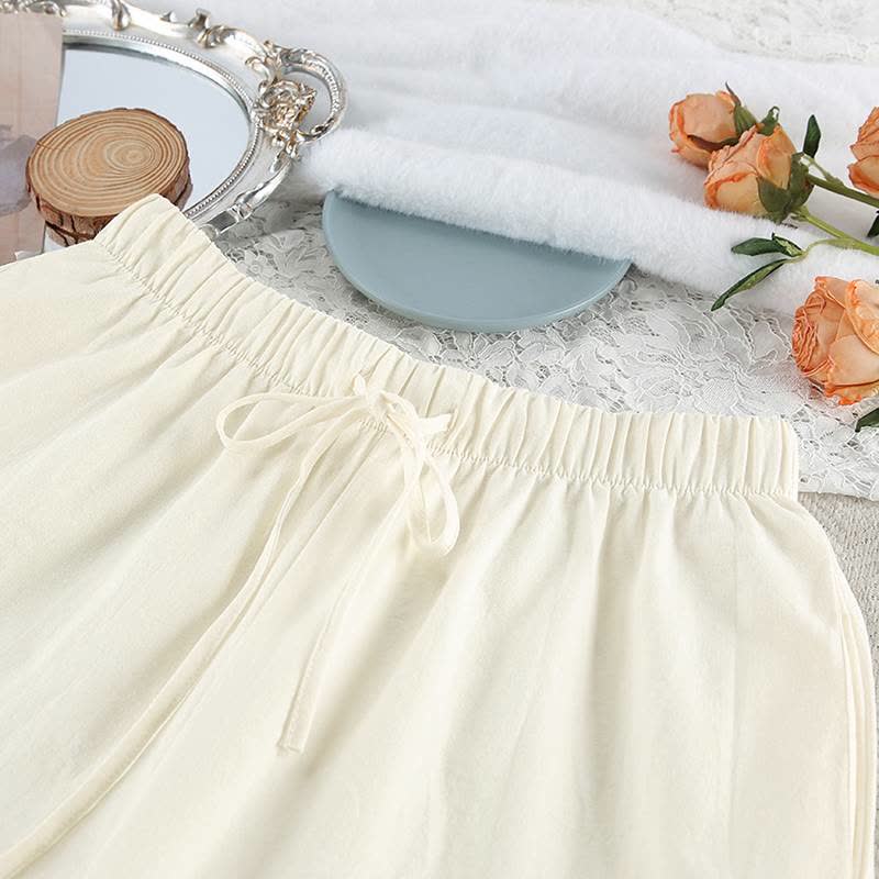 Minimal Cotton Pocketed Long Sleeve Pajama Set - image 9