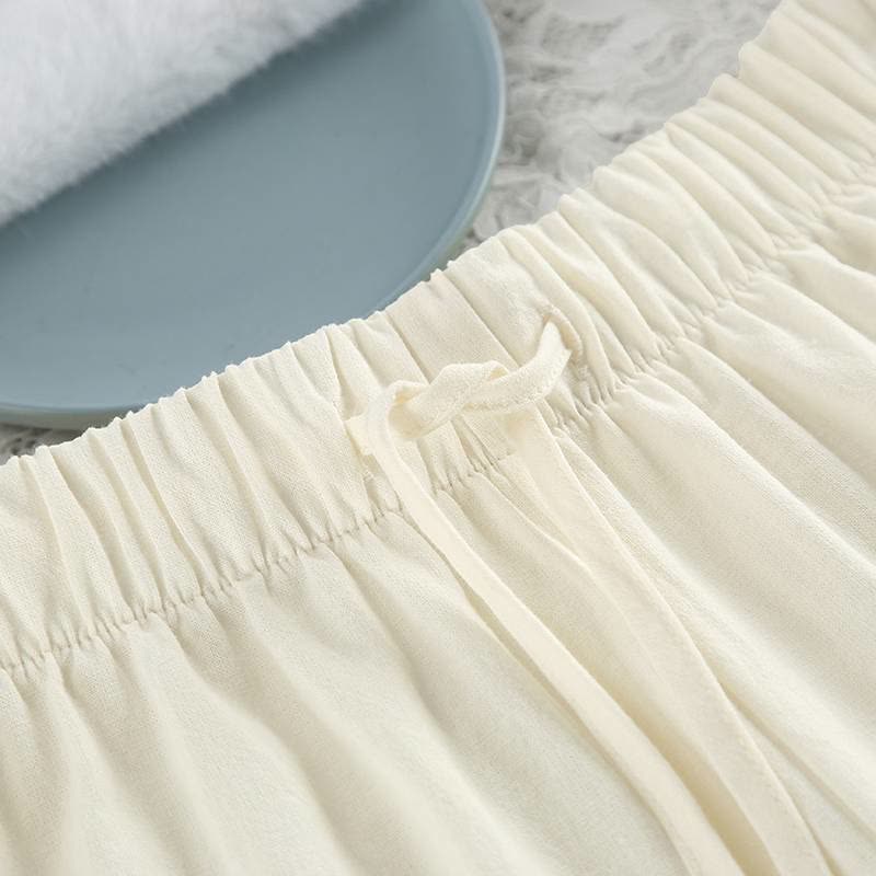 Minimal Cotton Pocketed Long Sleeve Pajama Set - image 10