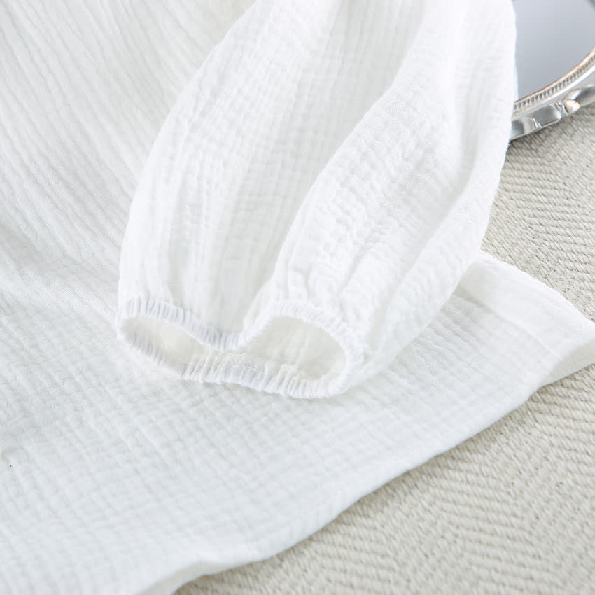 Casual Cotton Bow Front Lounge Set - image 7