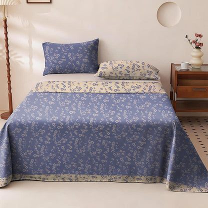 Reversible Ditsy Floral Cotton Bedspread - image 5