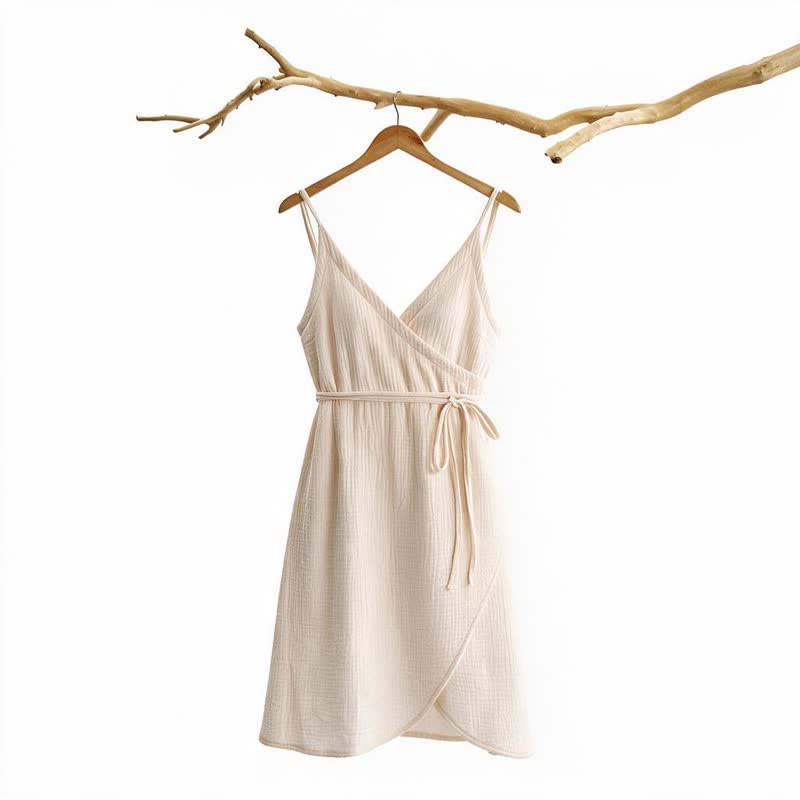 Solid Sleeveless Lounge Dress - image 1