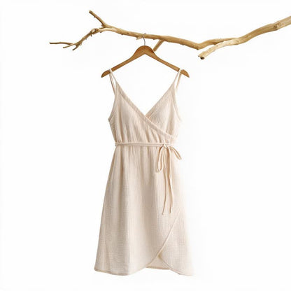 Solid Sleeveless Lounge Dress - image 1