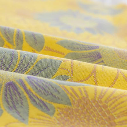 Retro Sunflower Cotton Gauze Blanket - image 3
