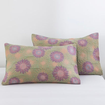 Retro Sunflower Cotton Gauze Blanket - image 36