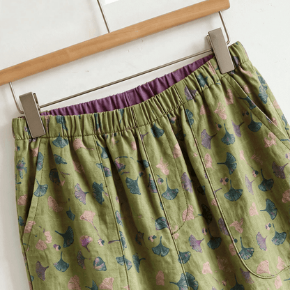 Ginkgo Biloba Leaf Cami Pajama Set - image 12