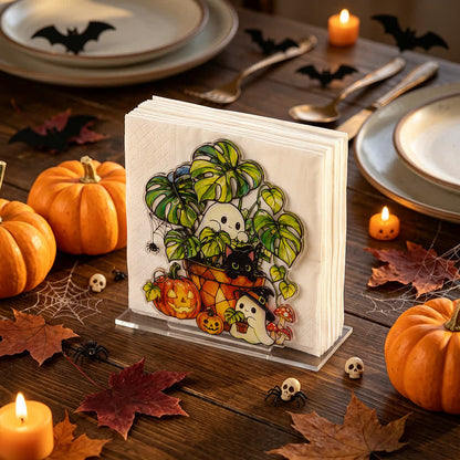 Halloween Cute Ghost Acrylic Napkin Holder - image 9