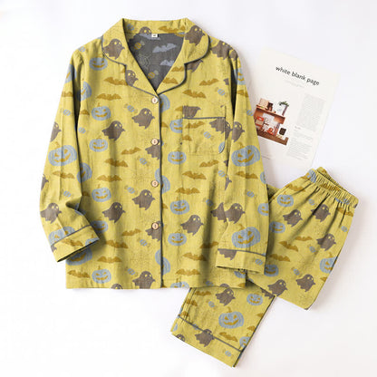 Cute Ghost Pumpkin Cotton Loungewear Set - image 14