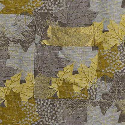Autumn Maple Leaf Cotton Kimono Robe - image 22