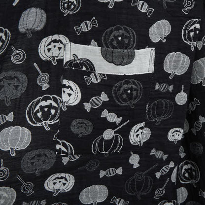 Halloween Pumpkin Candy Cotton Kimono Robe - image 6