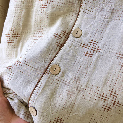 Heritage Cotton Gauze Check Pajama Set - image 5