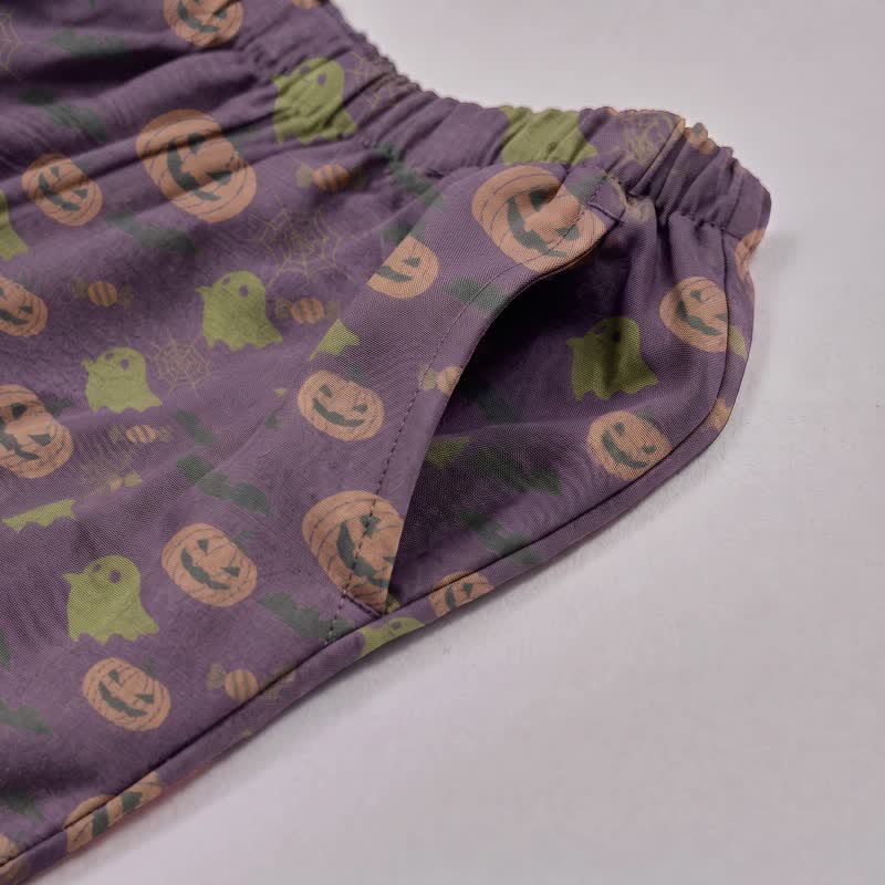 Cute Ghost Pumpkin Cotton Loungewear Set - image 13