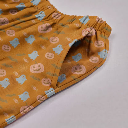 Cute Ghost Pumpkin Cotton Loungewear Set - image 6