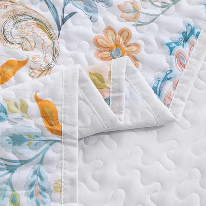 Country Style Multicolor Flower Cotton Quilt Set - image 4