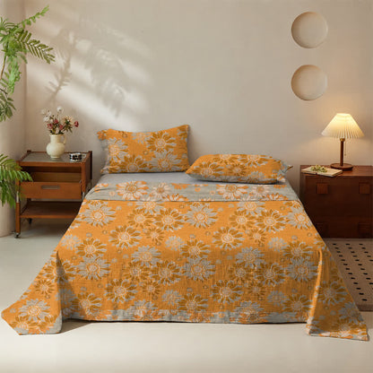 Sunflower Garden Cotton Gauze Bedspread - image 2