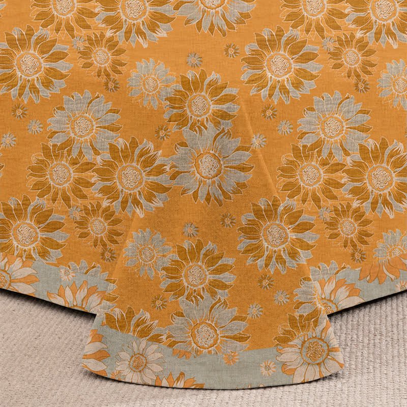 Sunflower Garden Cotton Gauze Bedspread - image 3