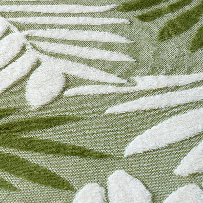Modern Botanical Fleece Throw Blanket - image 29