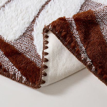 Modern Botanical Fleece Throw Blanket - image 35