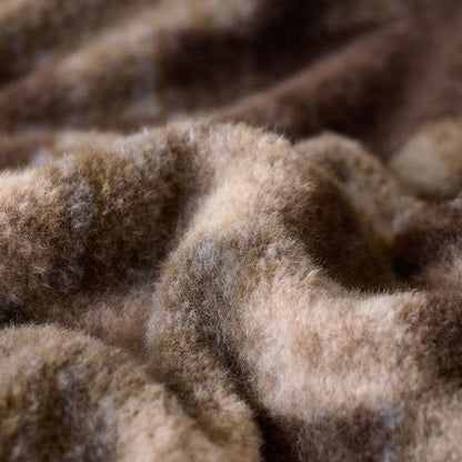 Double-Layer Sherpa Checkerboard Throw Blanket - image 8