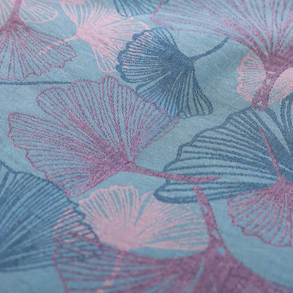 Reversible Ginkgo Leaf Cotton Gauze Quilt - image 5